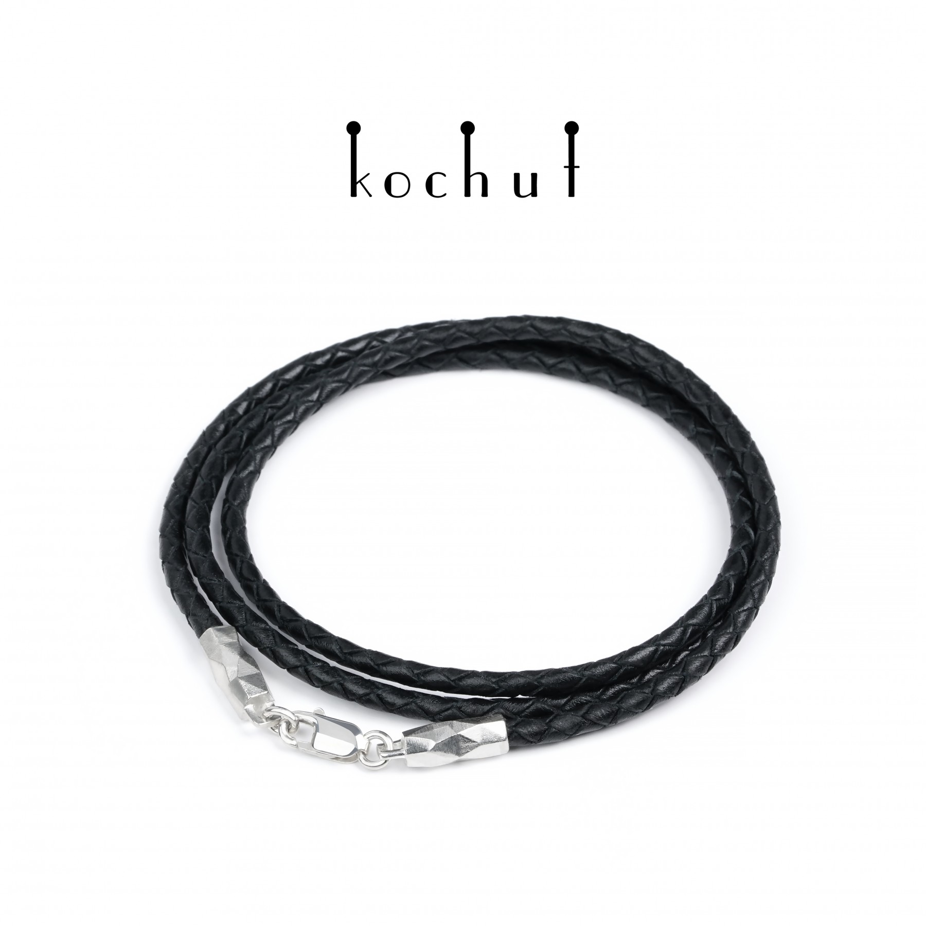 Leather lace online bracelet